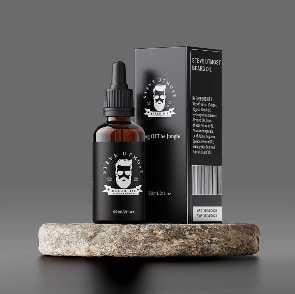 STEVE OUT MOST PREMIUM. BEARD OIL image by CLICK SHOP GHANA
