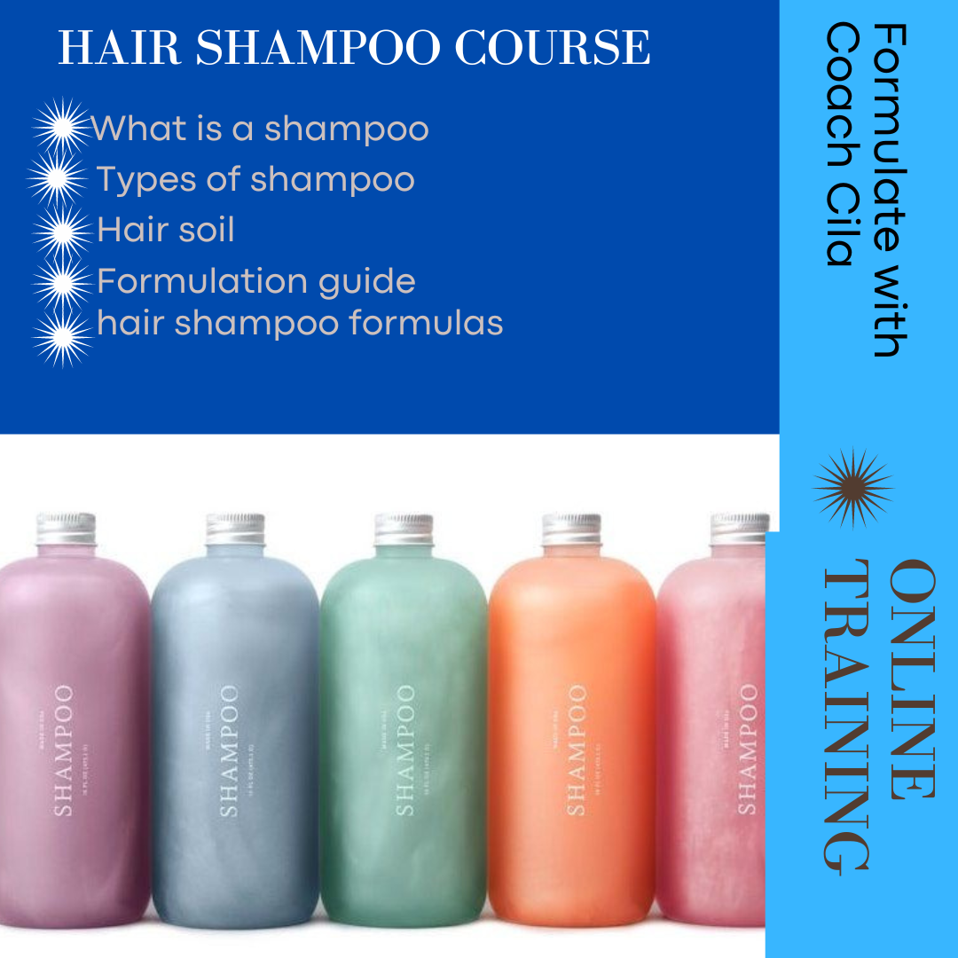 HAIR SHAMPOO COURSE image by Formulate with Coach Cila