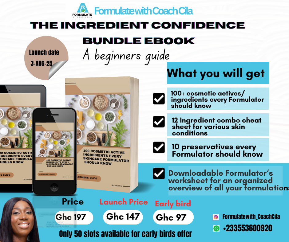 THE INGREDIENT CONFIDENCE BUNDLE EBOOK image by Formulate with Coach Cila