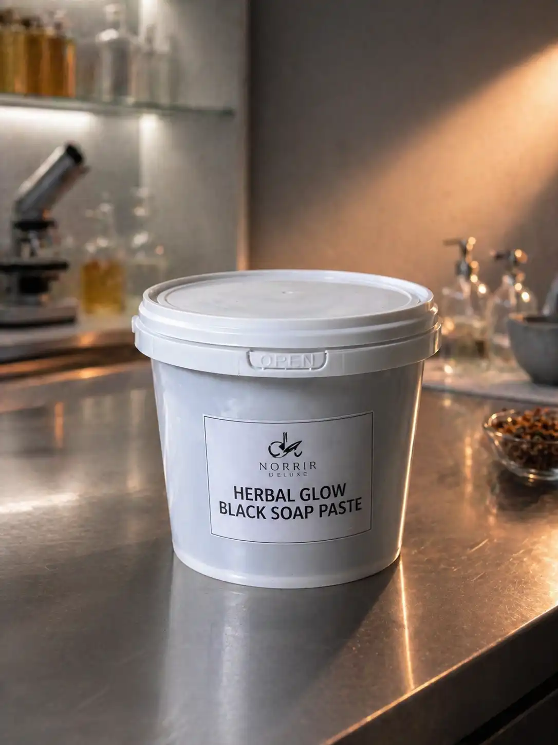 5kg HERBAL GLOW BLACK SOAP PASTE (bulk) image by Formulate with Coach Cila