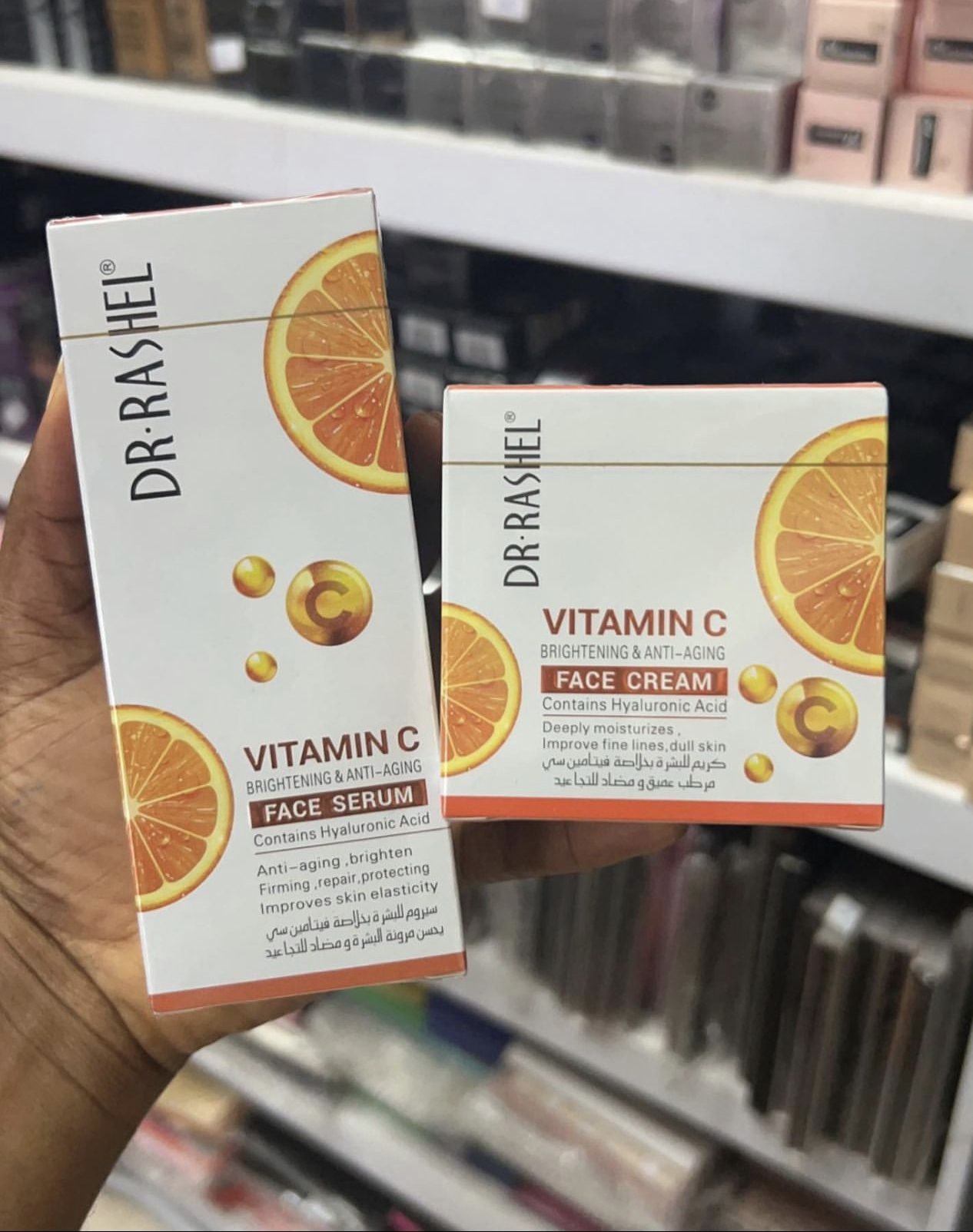 Dr Rashel Face and vitamin c Serum (each) image by COCO BEAUTY STORE