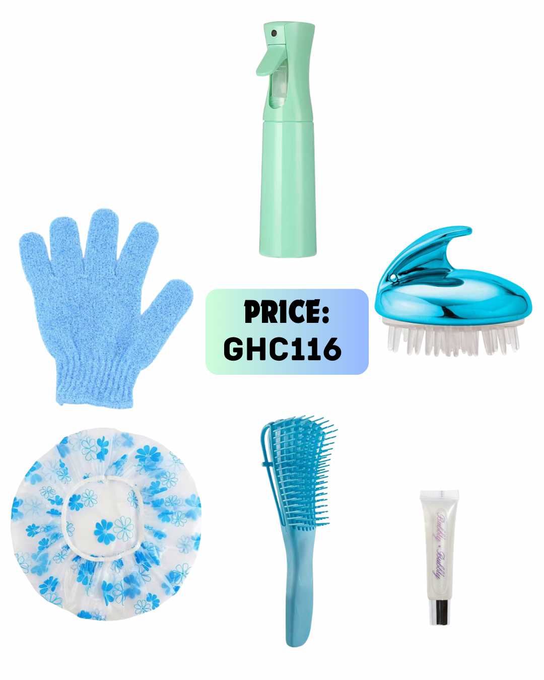 Hair Tools Combo image by Haprian Naturals