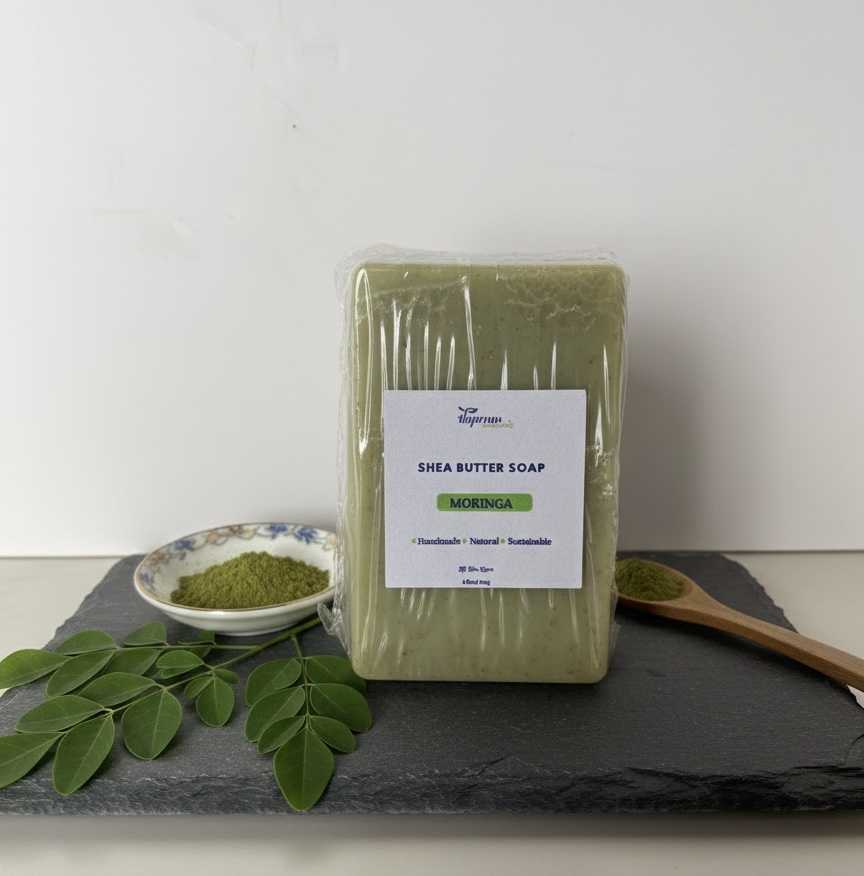 Moringa Sheabutter Soap image by Haprian Naturals