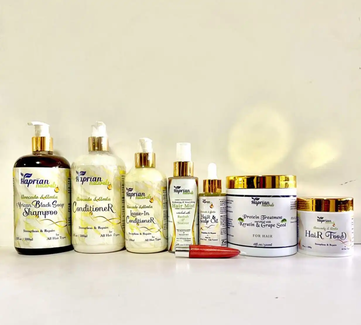Avocado & Amla Full Range image by Haprian Naturals