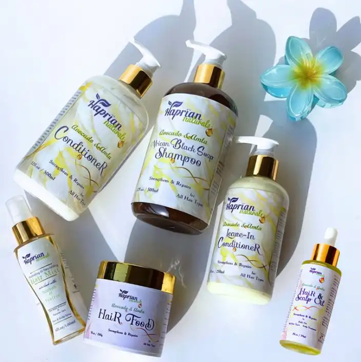 Avocado & Amla Hydrating Hair Range image by Haprian Naturals