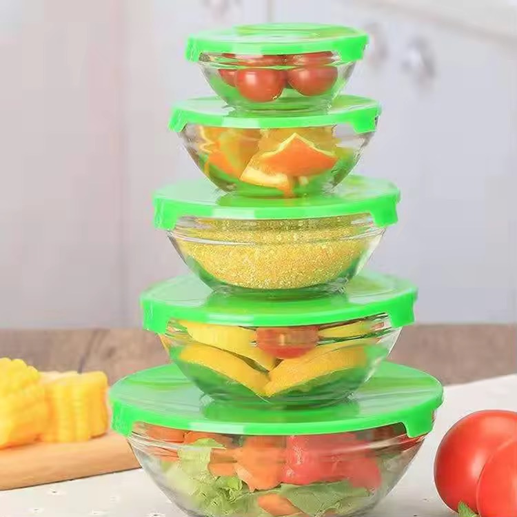 5pcs glass bowl set image by DBS MALL