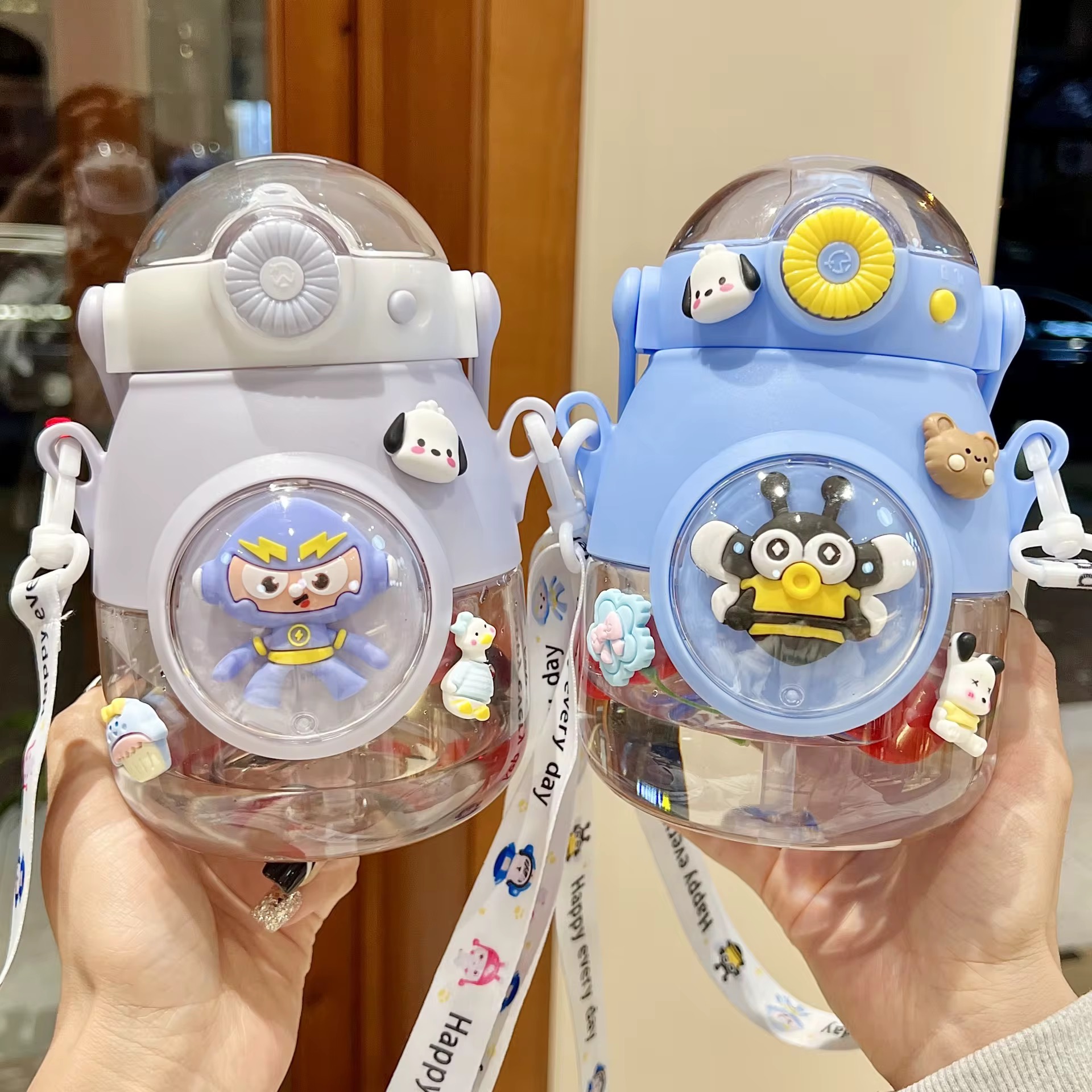 Bear cute Water bottle image by DBS MALL