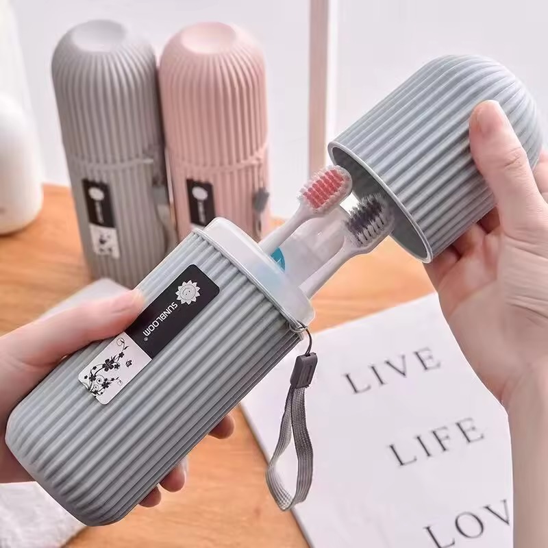 Travel toothpaste/brush holder image by DBS MALL