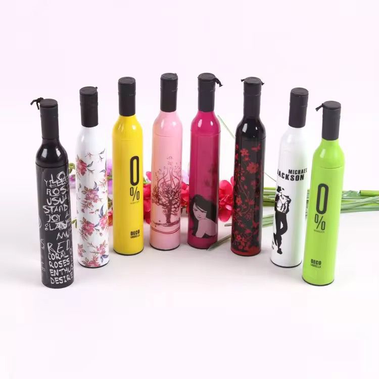 Wine bottle shaped umbrella image by DBS MALL