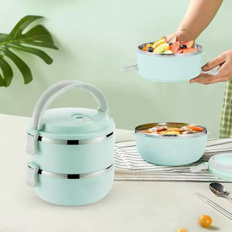 3layer lunch box image by DBS MALL