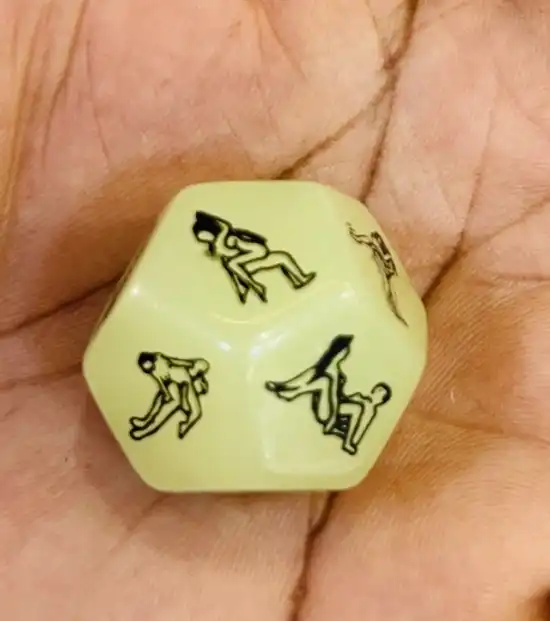 Sex position dice (glow in the dark) image by DBS MALL