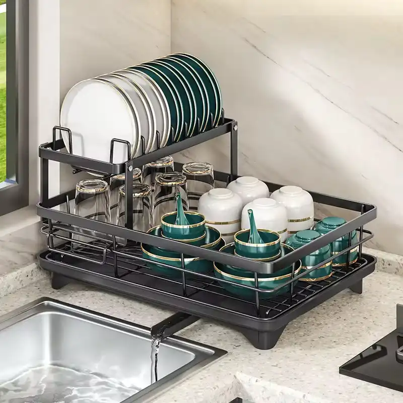Dish rack single tier image by DBS MALL