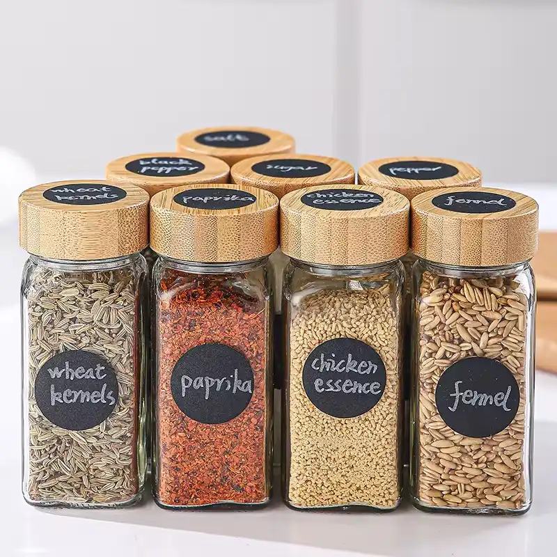 120ml glass spice jar image by DBS MALL
