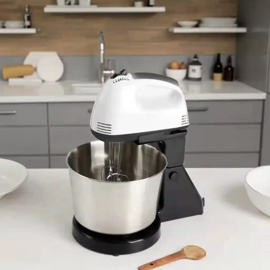 Electric hand mixer with stainless bowl image by DBS MALL