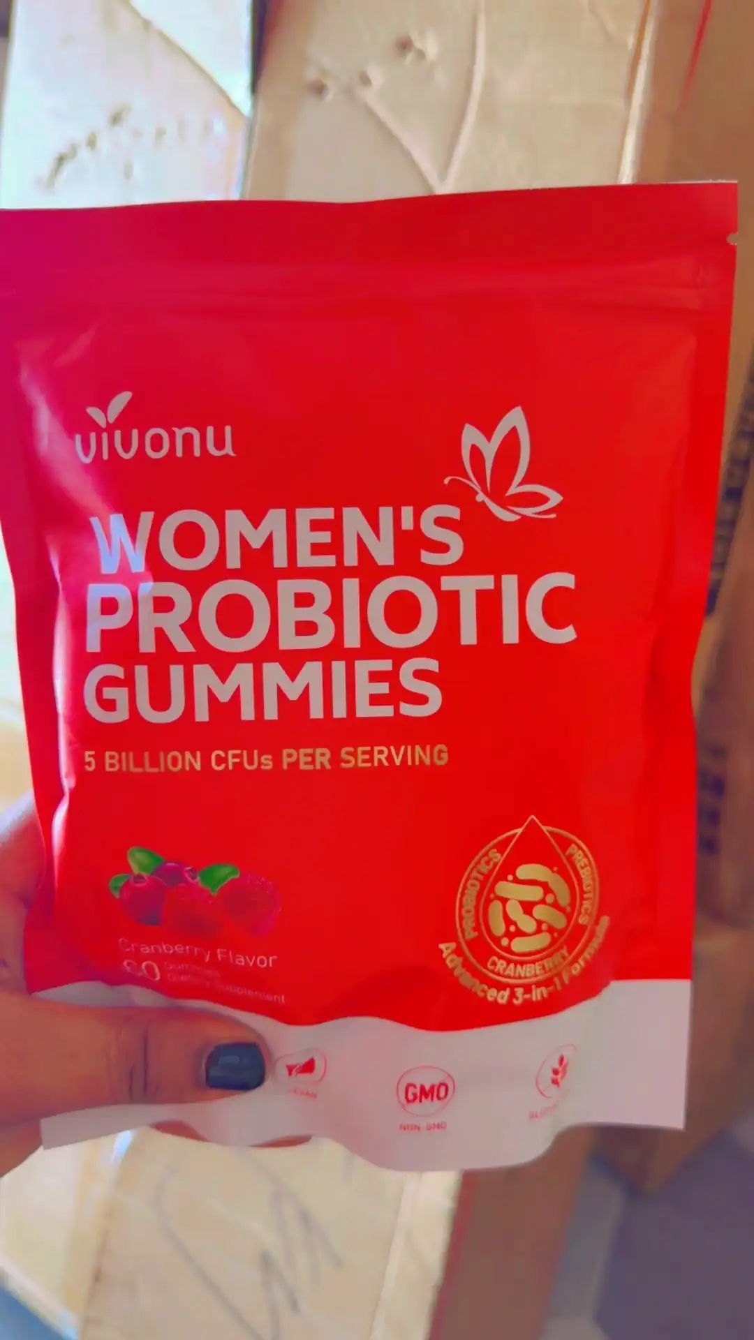 Women probiotic gummy image by DBS MALL