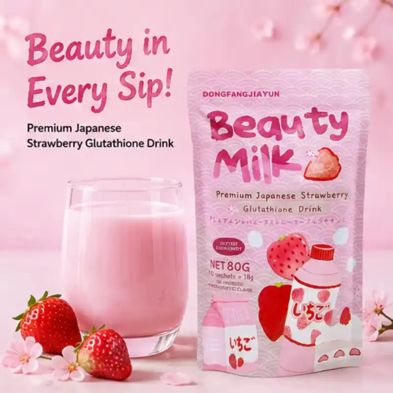 Beauty milk skin whitening drink image by DBS MALL