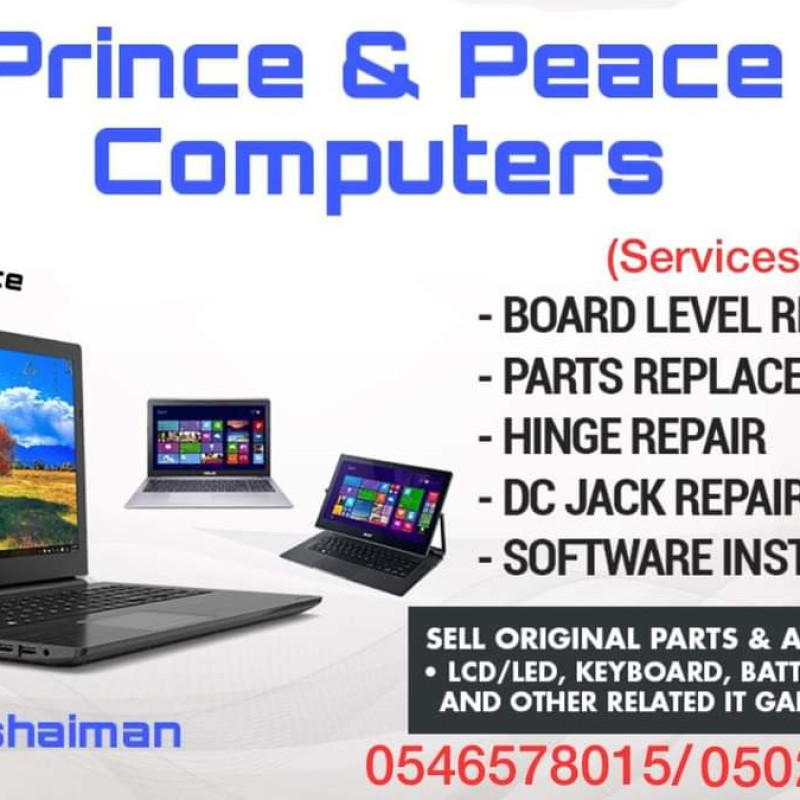 Prince and peace computers Logo