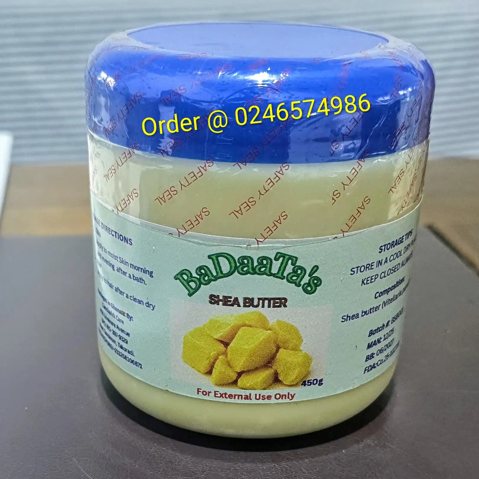 BaDaaTa's 450g Shea Butter image by BaDaaTa's