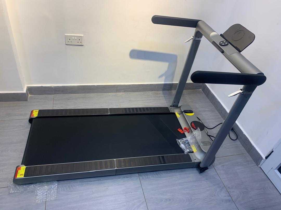 Odogwu Fully Foldable Walking Pad with Inbuilt Speaker,  Handle Bar & Armrest - 150kg Capacity image by Muscly Fitness Shop