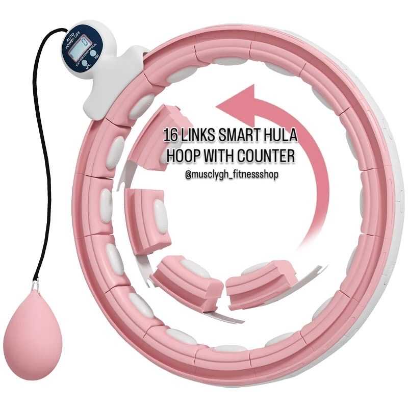 16 Links Smart Hula Hoop with counter image by Muscly Fitness Shop