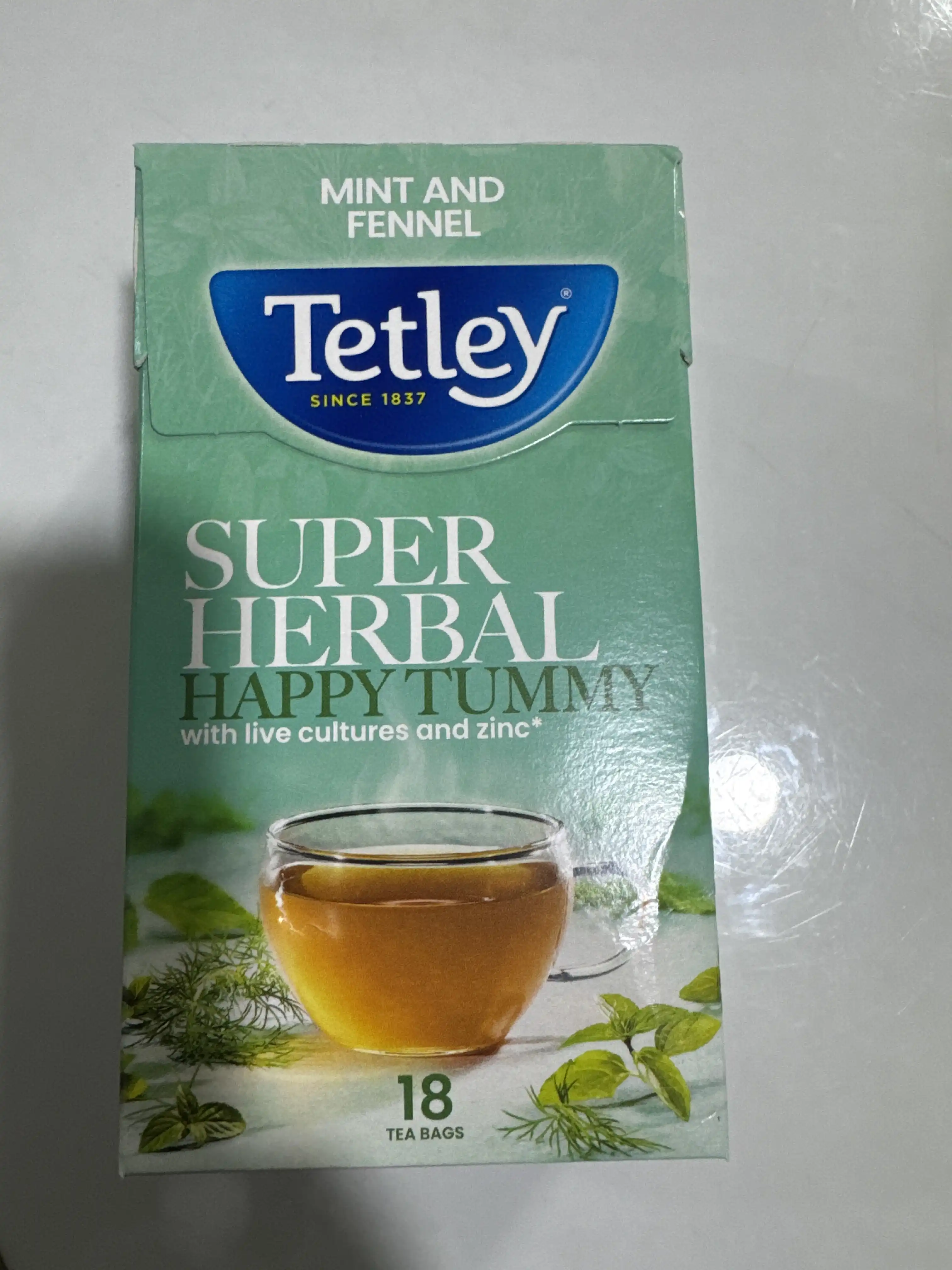 Super Herbal Happy Tummy With Live Cultures and Zinc_ Mint And Fennel image by Muscly Fitness Shop