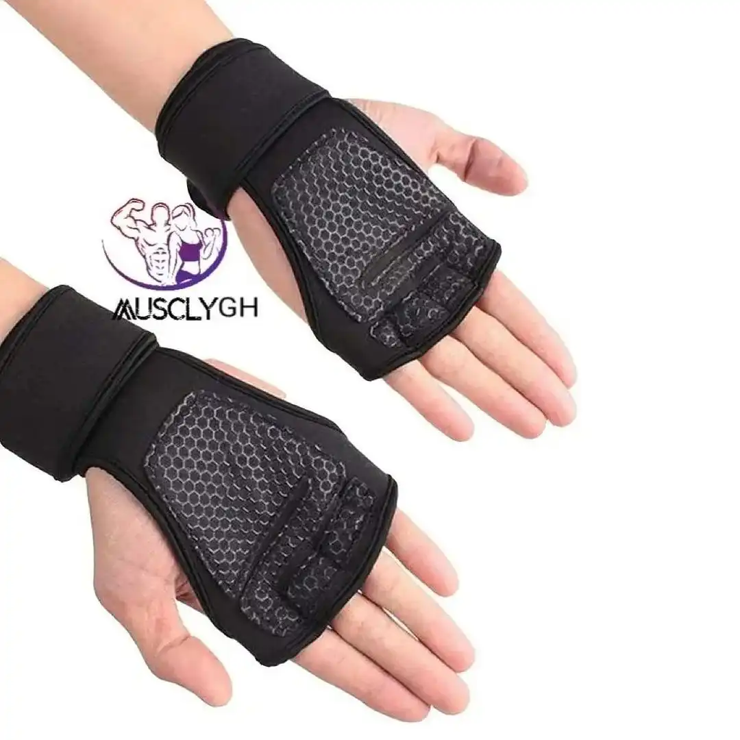 Bare Back Gloves (Black) image by Muscly Fitness Shop