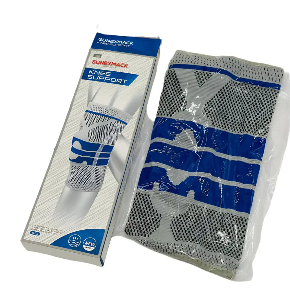 Sunexmack Silicone Knee Support image by Muscly Fitness Shop