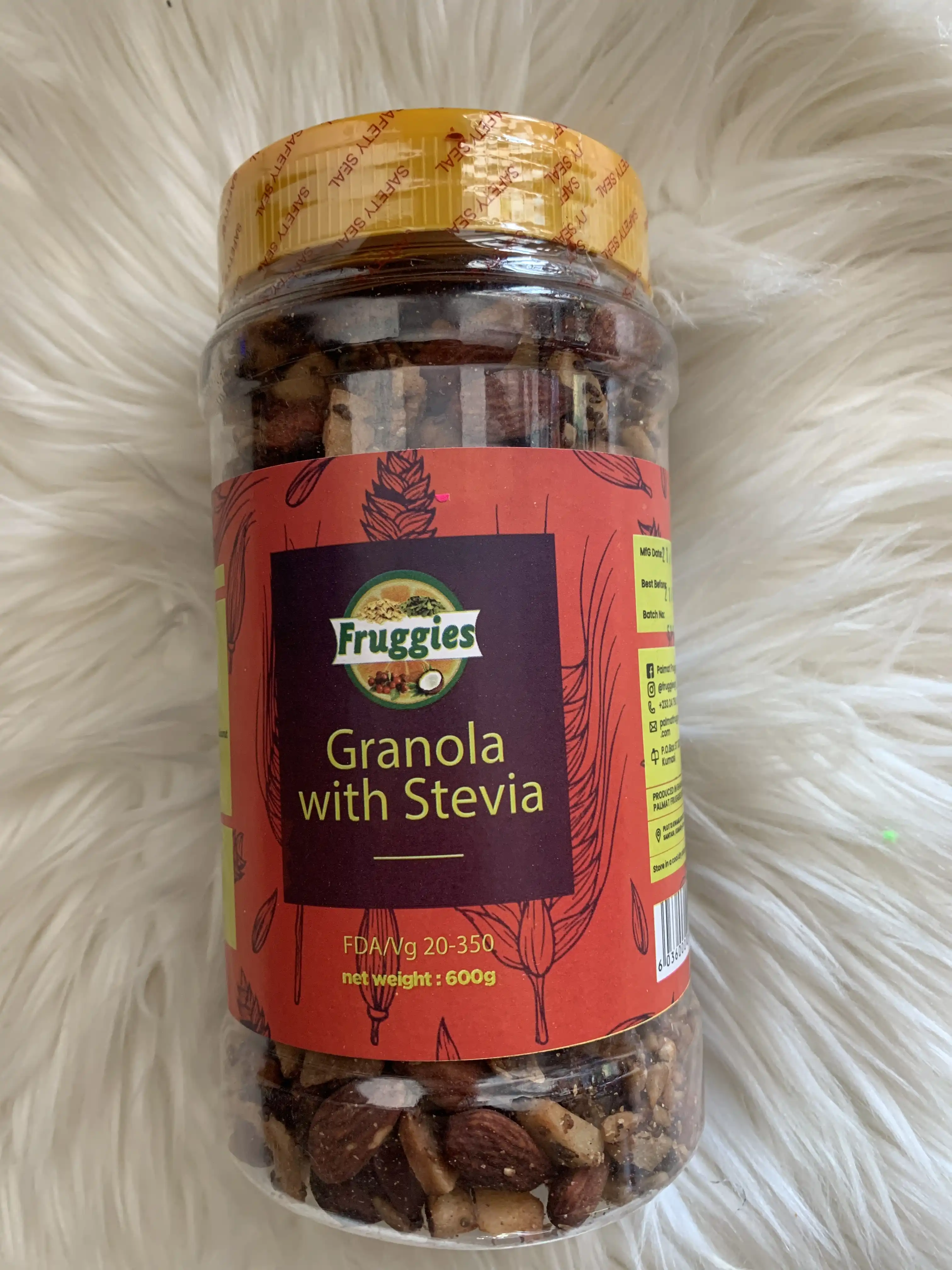 600g Granola with Stevia image by Muscly Fitness Shop