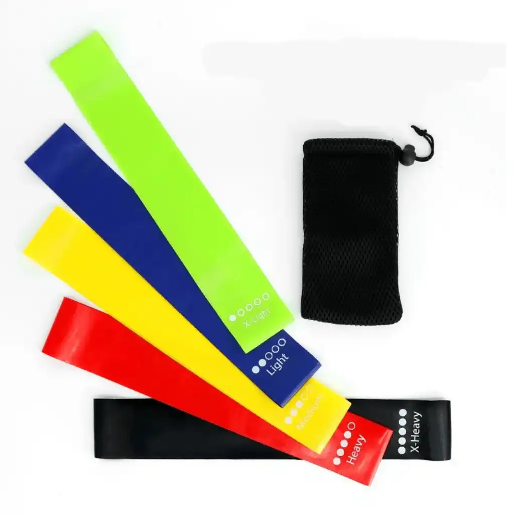 5pcs Latex Resistance Bands set image by Muscly Fitness Shop