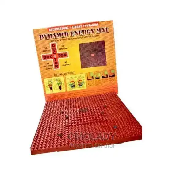 Pyramid Energy Mat (Acupressure+Aimant+Pyramide) image by Muscly Fitness Shop