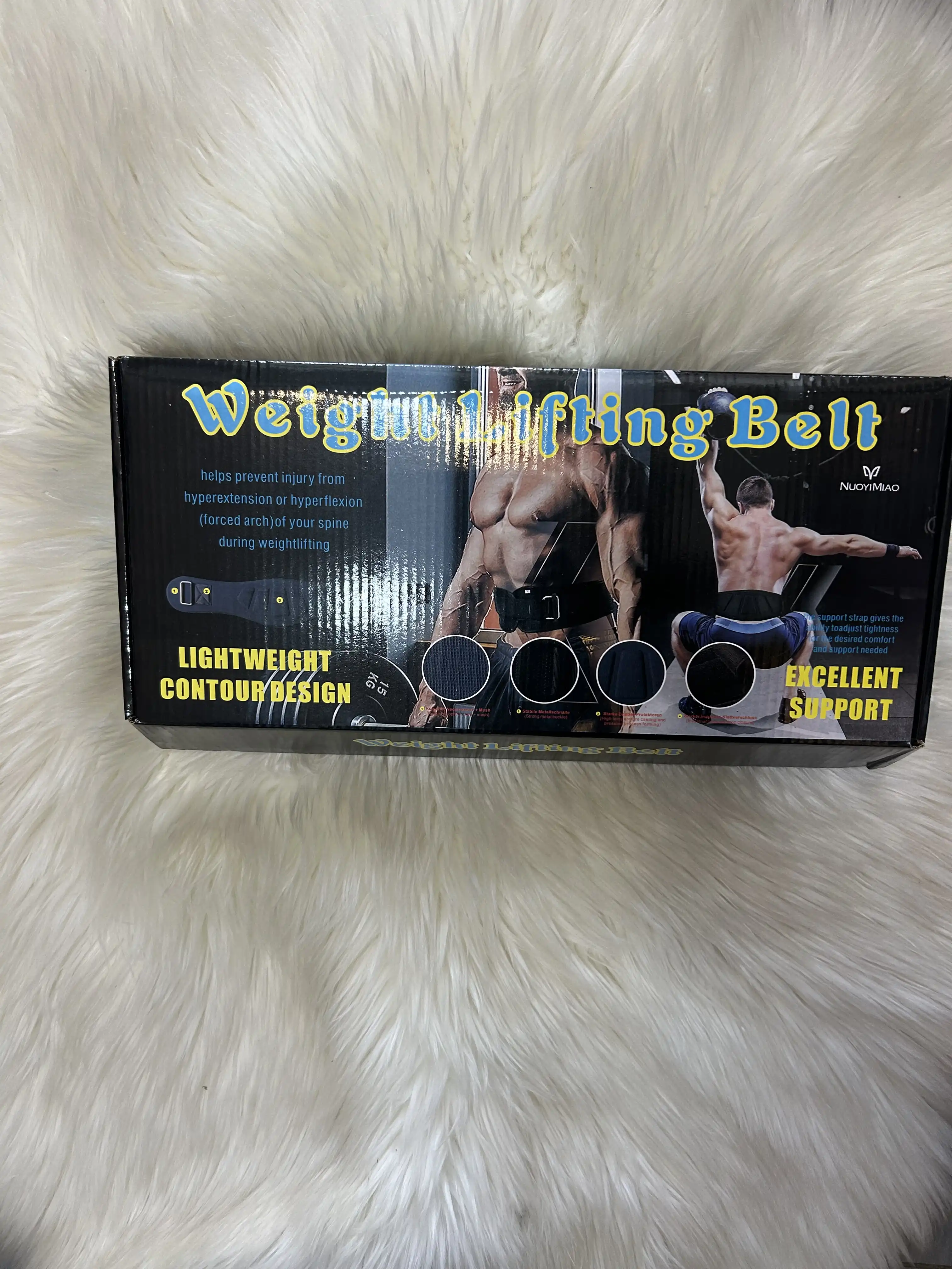 Neoprene Fabric Weight Lifting Belt image by Muscly Fitness Shop