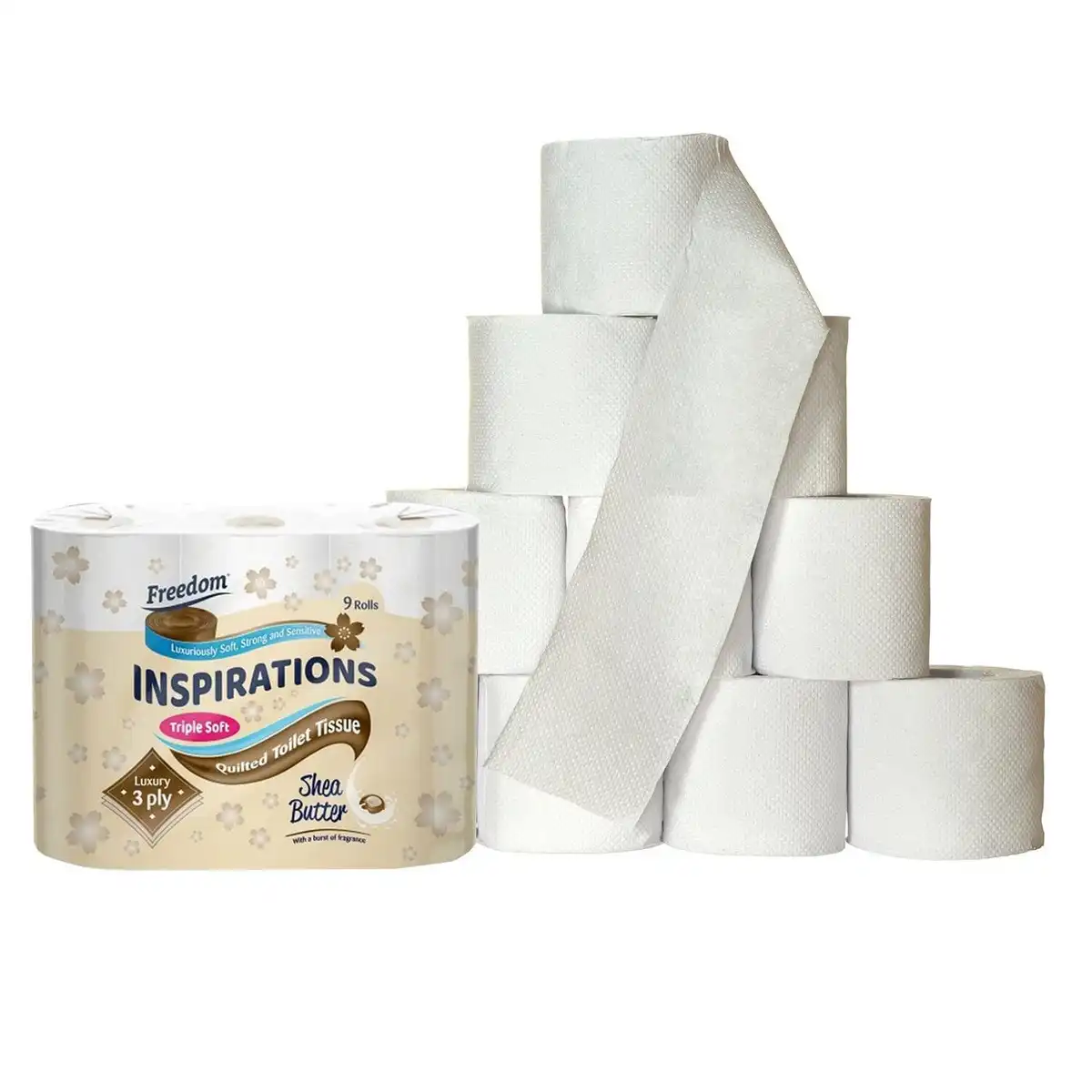 Freedom Inspirations 3 ply T-Rolls (1 Pack of 9pcs) image by Muscly Fitness Shop