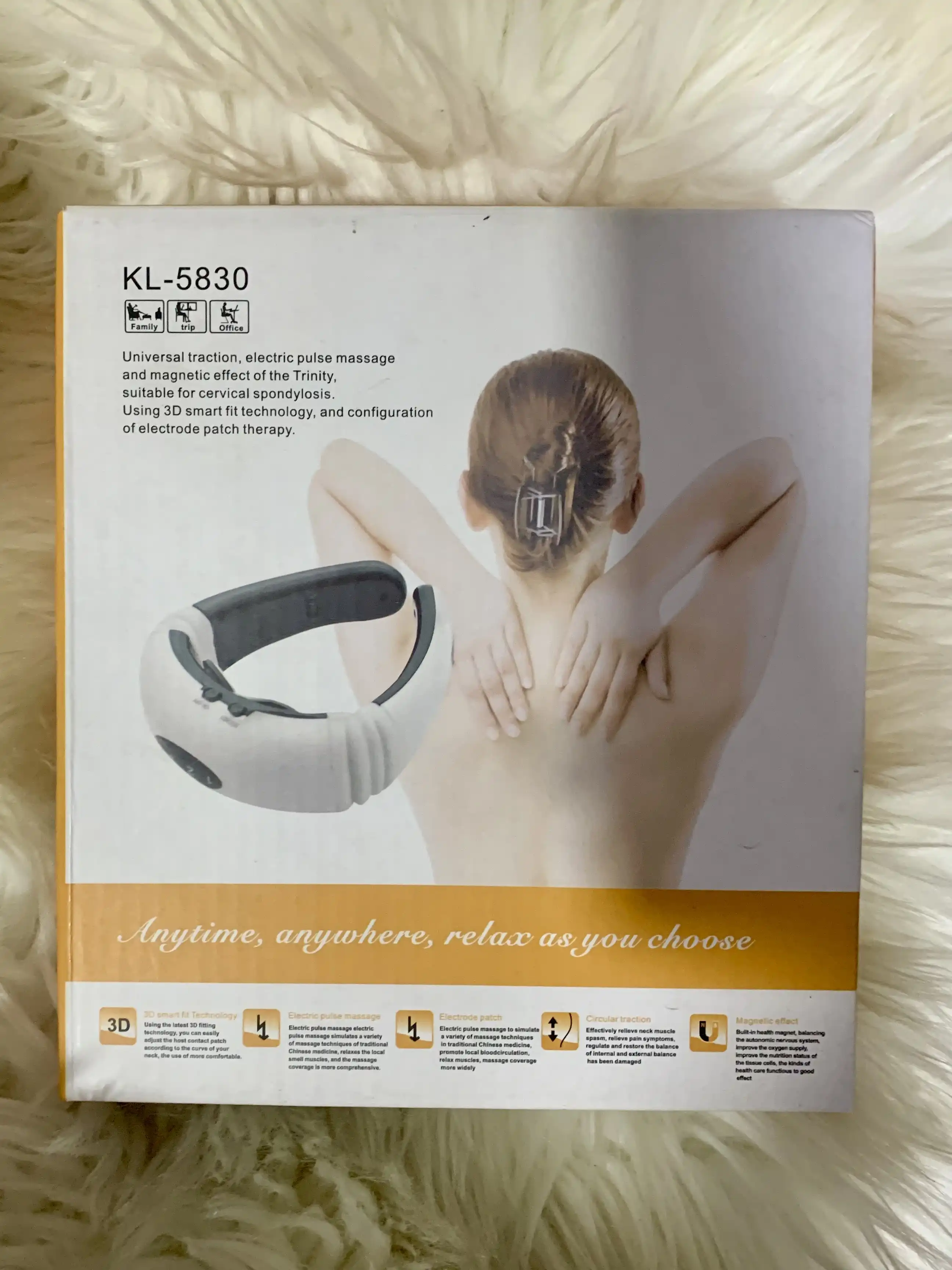 Universal Traction Electromagnetic Effect NECK Massager image by Muscly Fitness Shop