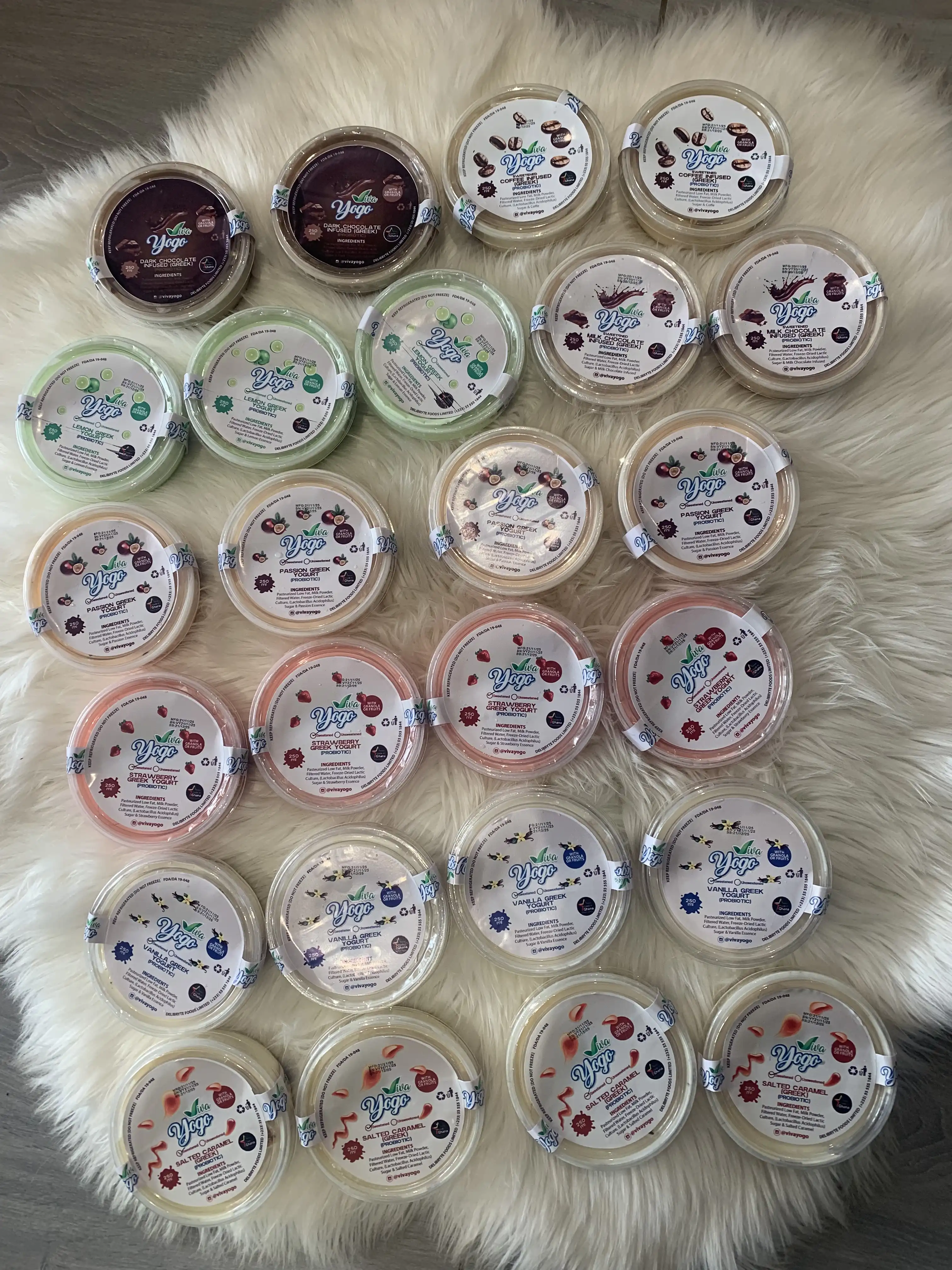 250ml Infusion Greek Yoghurt (Unsweetened)-comes with free Granola image by Muscly Fitness Shop