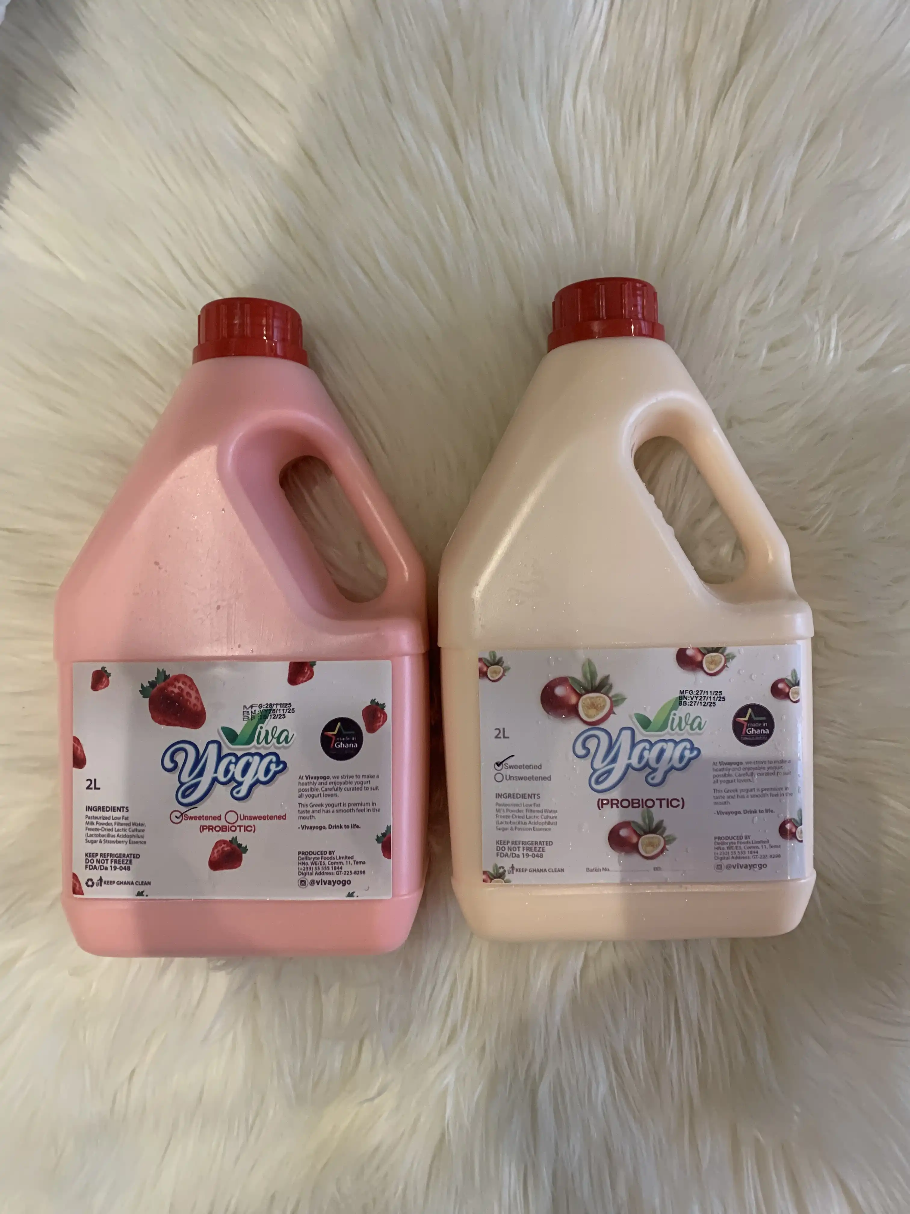 2ltr Drinking Yoghurt (Sweetened) image by Muscly Fitness Shop
