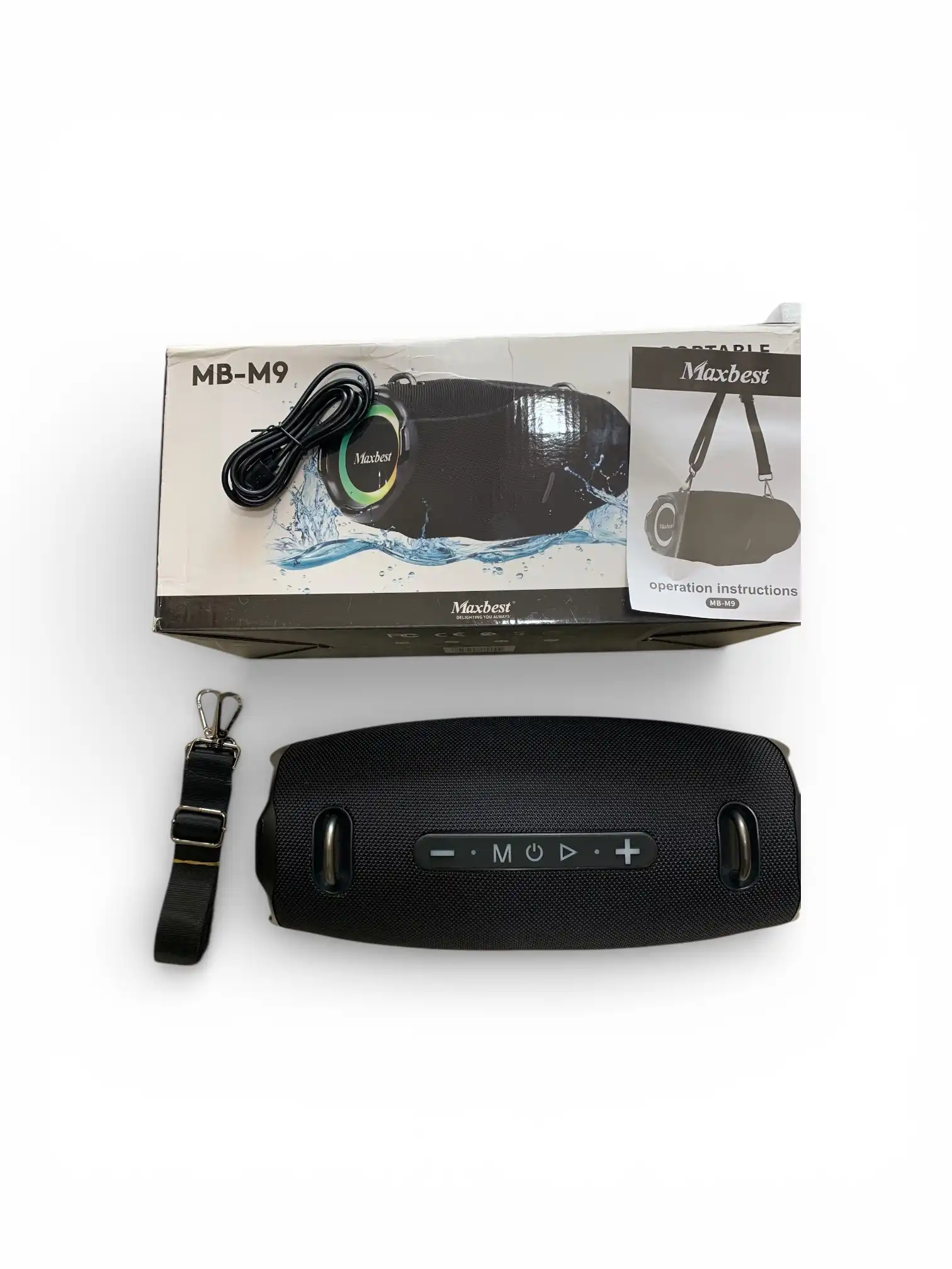 Maxbest MB-M9 Bluetooth Speaker image by Muscly Fitness Shop