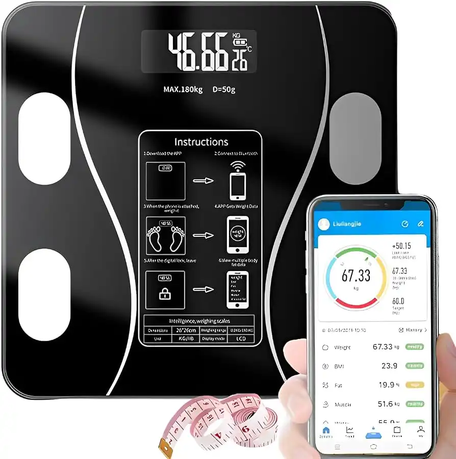 Smart Bluetooth Body Fat Scale (OKOK) image by Muscly Fitness Shop