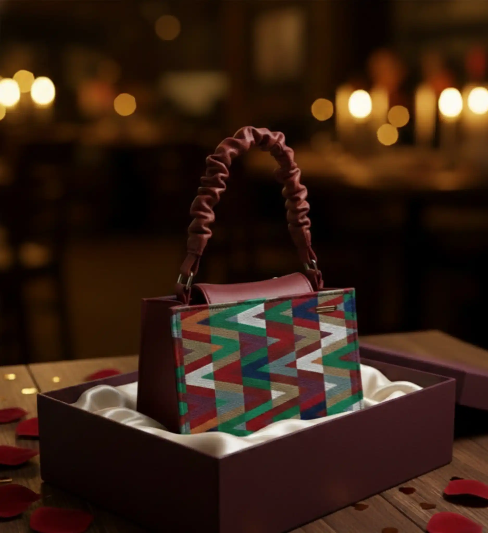 Yakoba- Burgundy/Wine image by Wenette Bags