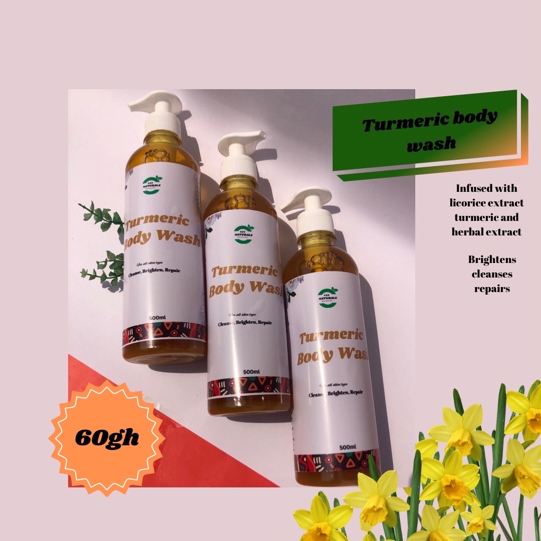 Turmeric body wash image by Ceenaturals