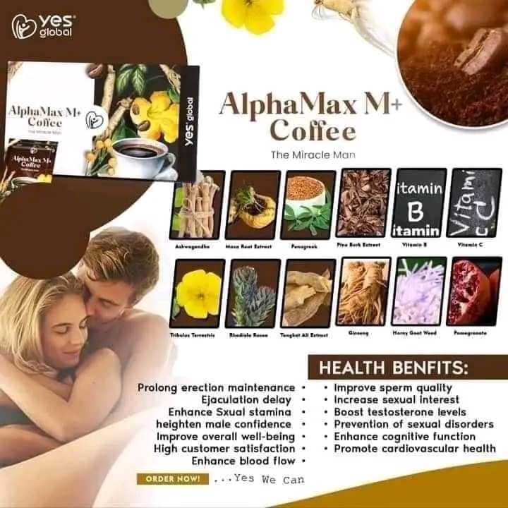 Alphamax M+ Coffee image by He is Able health care