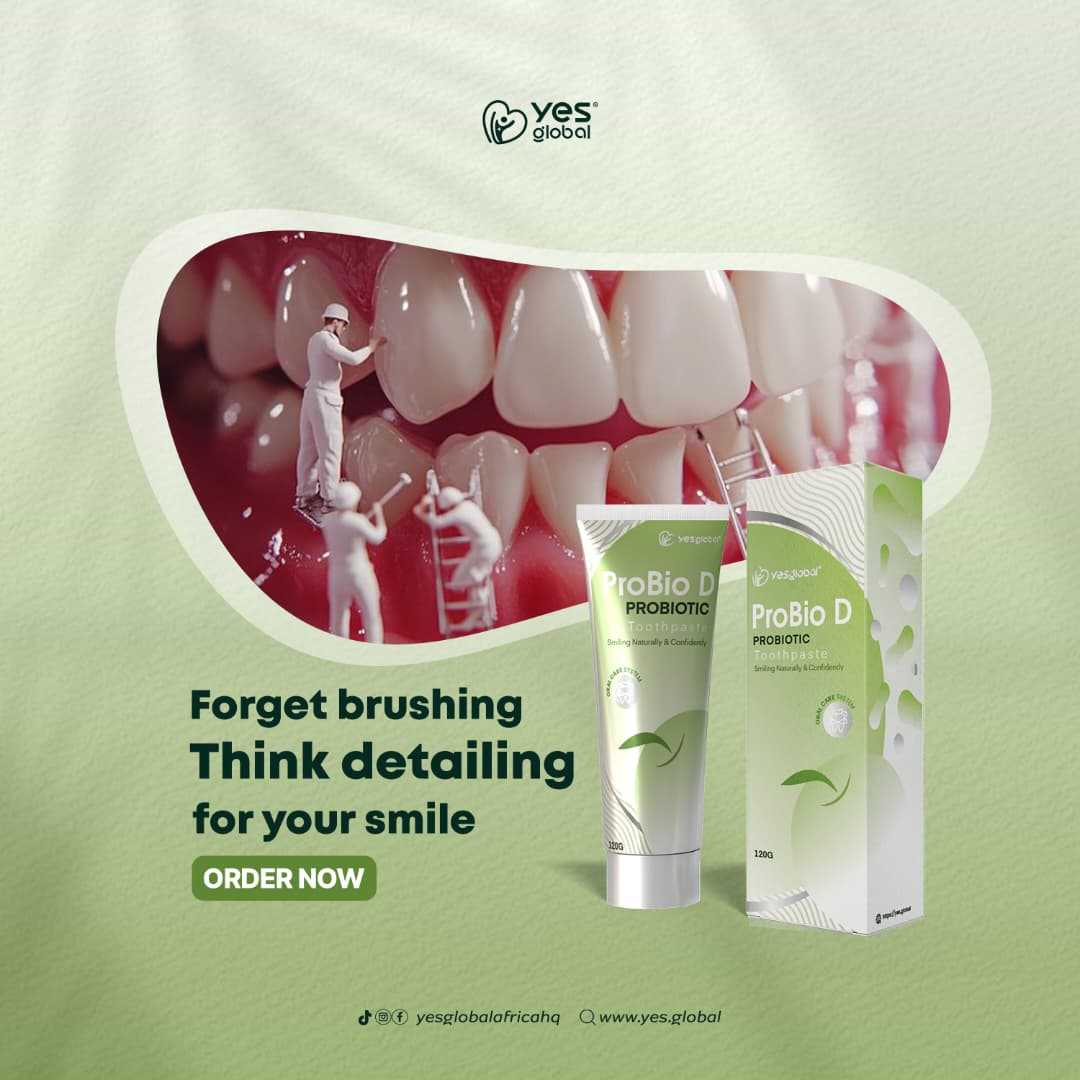 ProBio D probiotic toothpaste image by He is Able health care
