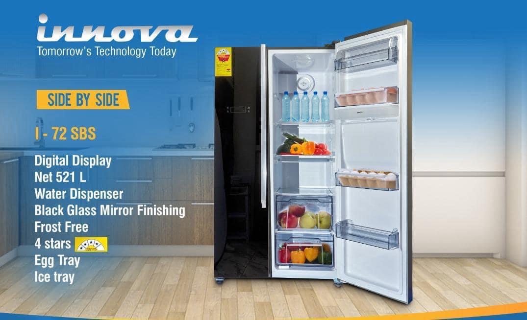 Innova side by side fridge image by Jude verse 20 enterprise