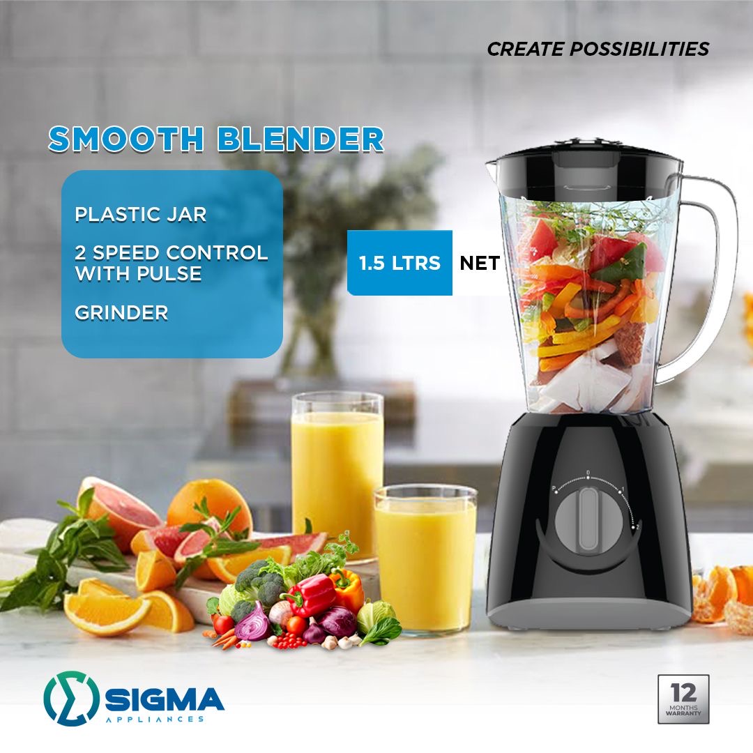 Sigma 1.5L Blender with plastic jar image by Jude verse 20 enterprise
