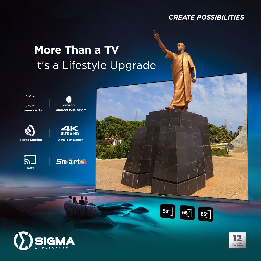 Sigma UHD 4K Smart/Android Tv image by Jude verse 20 enterprise