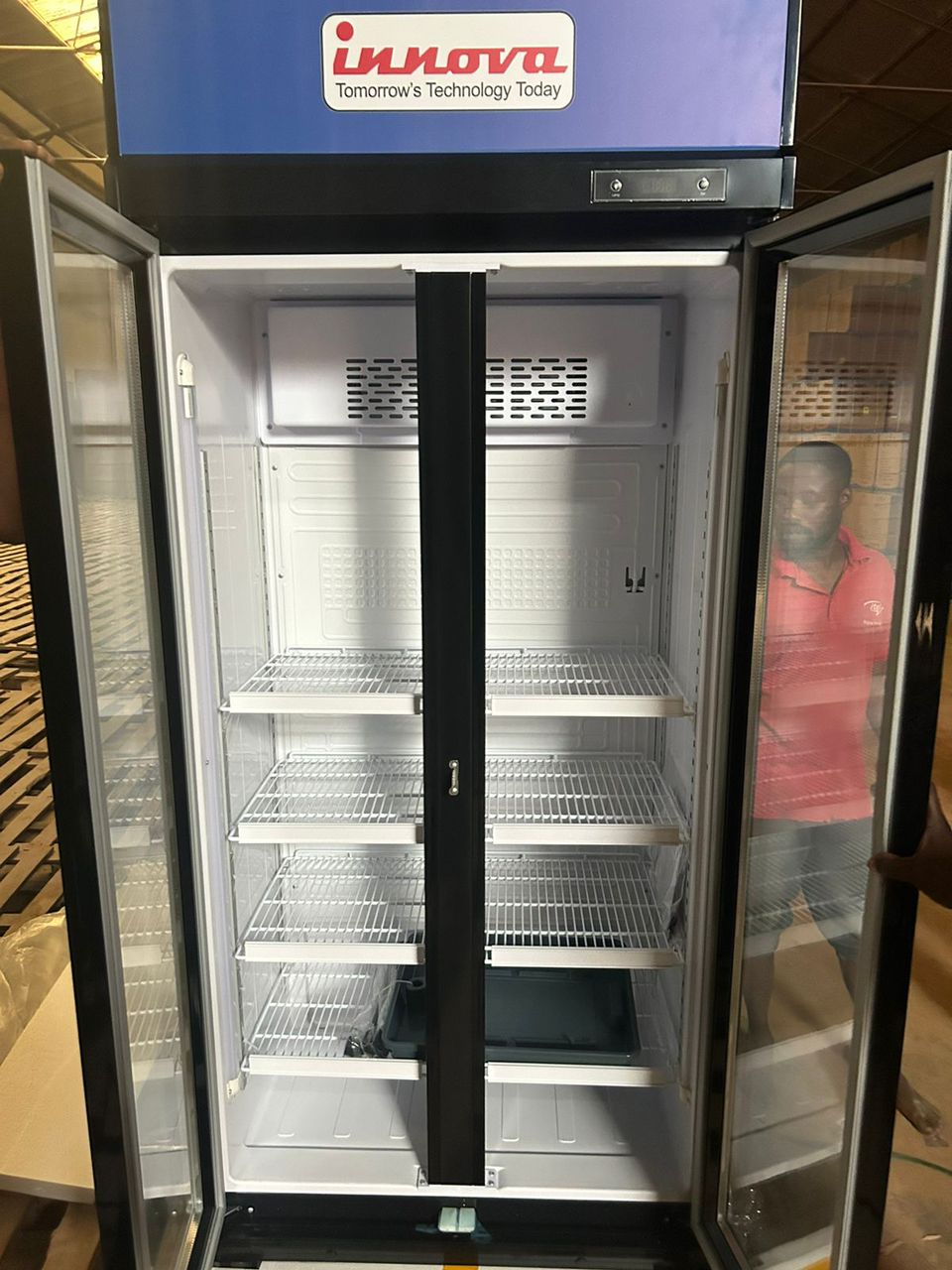 Innova  Side by Side Show-Case fridge-735L image by Jude verse 20 enterprise
