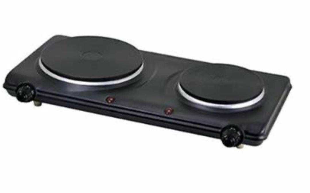 Innova Double electric plate-Black image by Jude verse 20 enterprise
