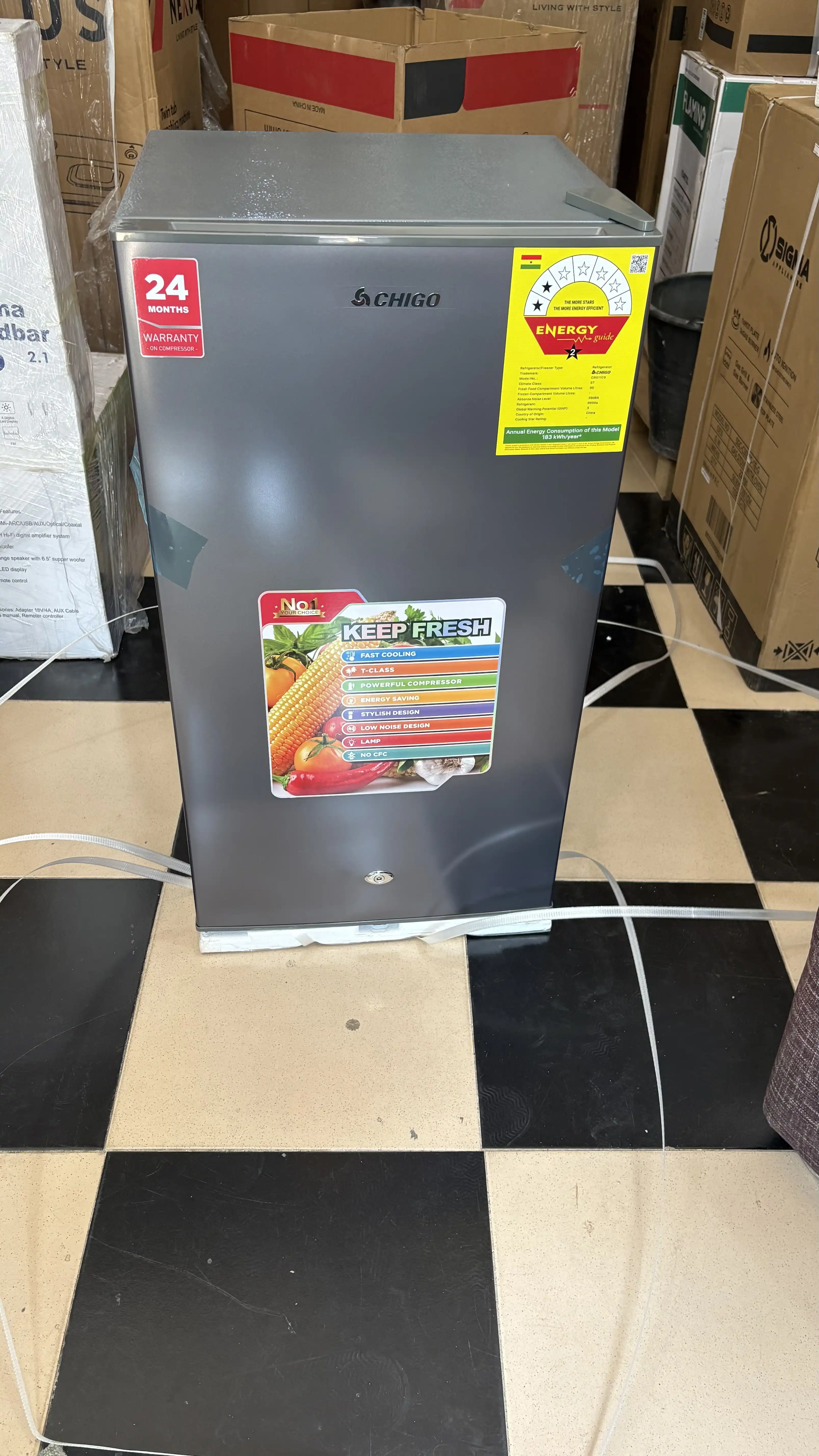 Chigo table top refrigerator-90L image by Jude verse 20 enterprise