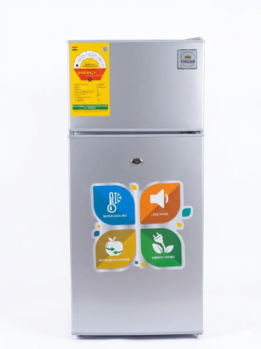 Oscar 85L Double Door Table Top Fridge – Compact & Efficient Cooling image by Jude verse 20 enterprise