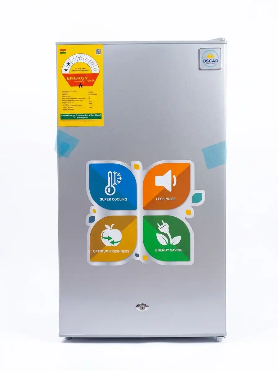 Oscar 90L Single Door Table Top Fridge – Sleek, Compact & Energy-Saving image by Jude verse 20 enterprise