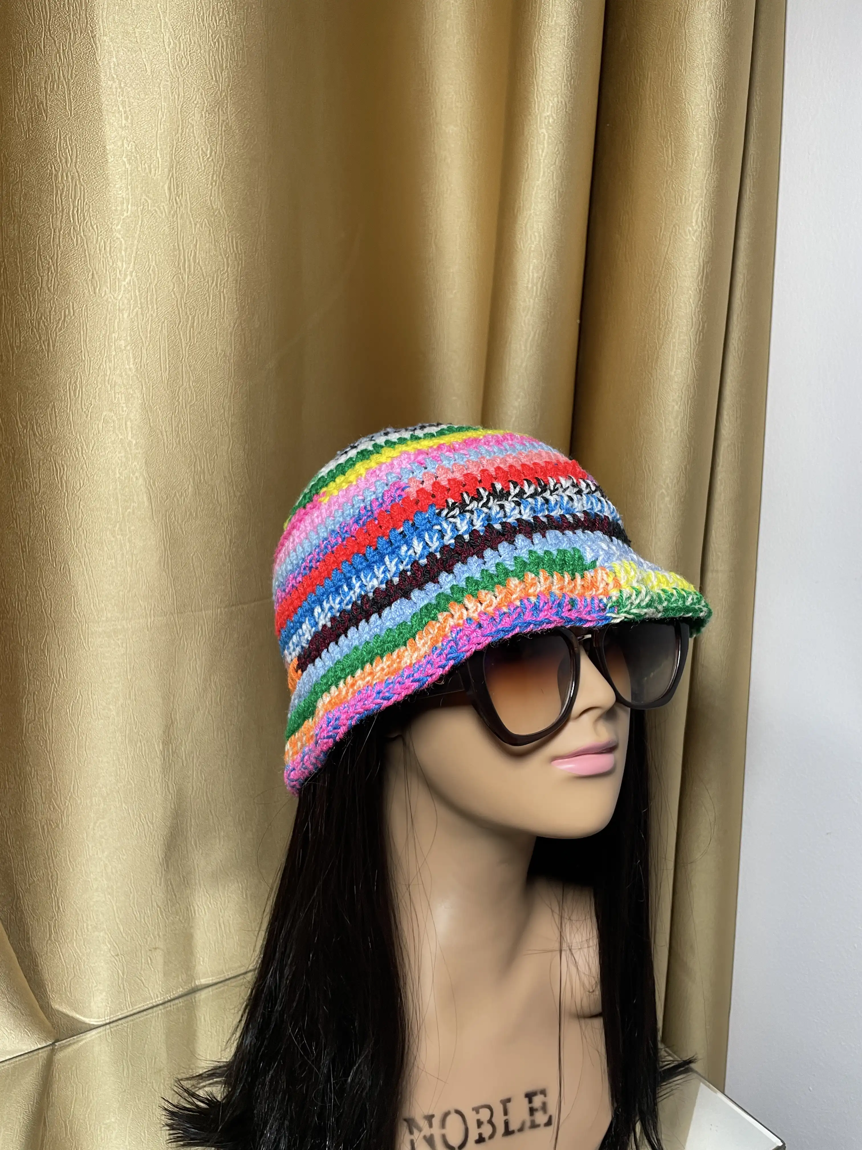 Multicoloured bucket hat image by celdi